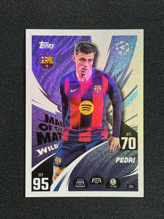 324 Pedri Barcelona Base - Topps Match Attax 2025/26