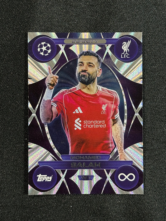 IN 1 Mohamed Salah Liverpool Infinity - Topps Match Attax 2025/26