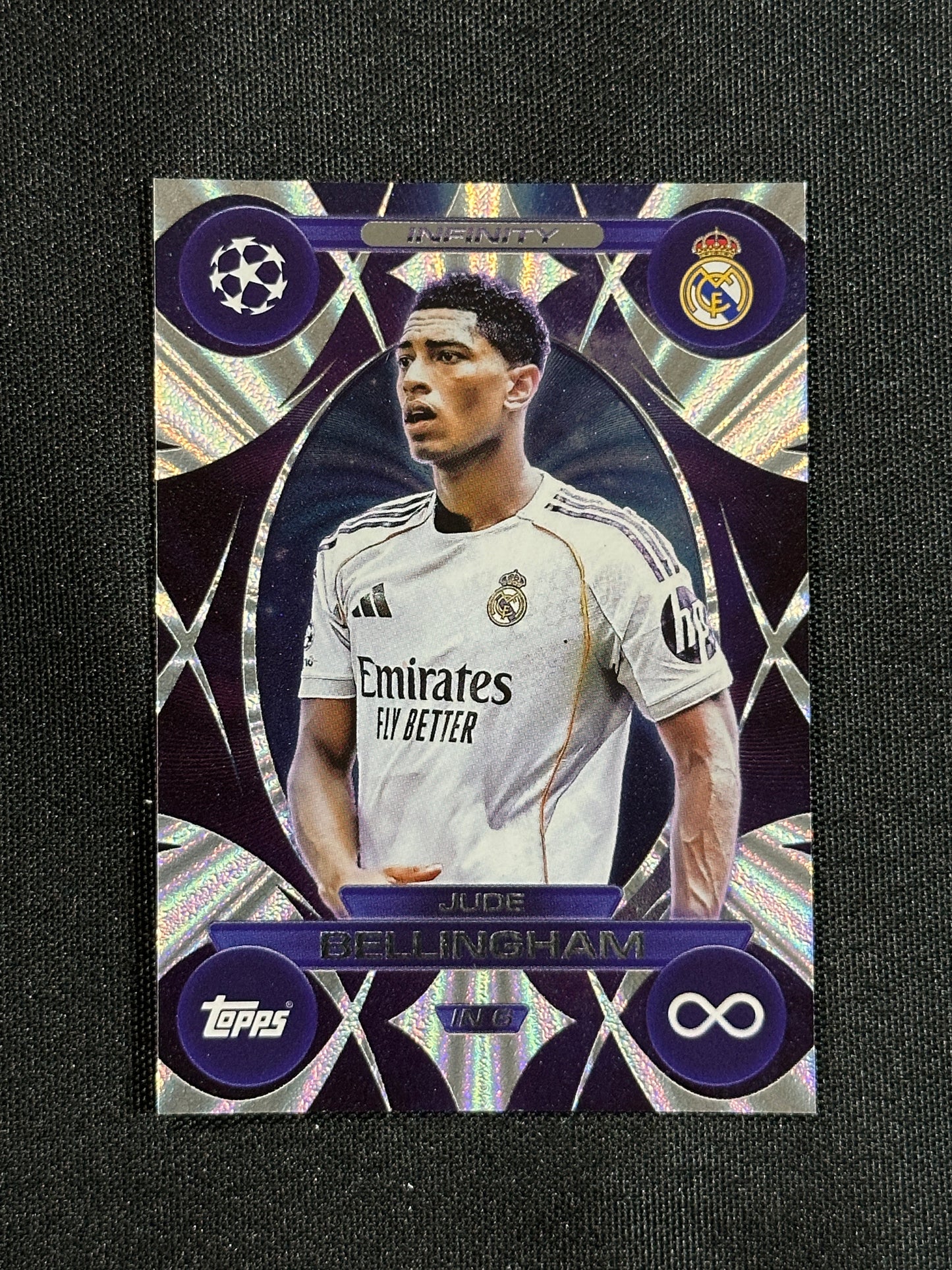 IN 6 Jude Bellingham Real Madrid Infinity - Topps Match Attax 2025/26