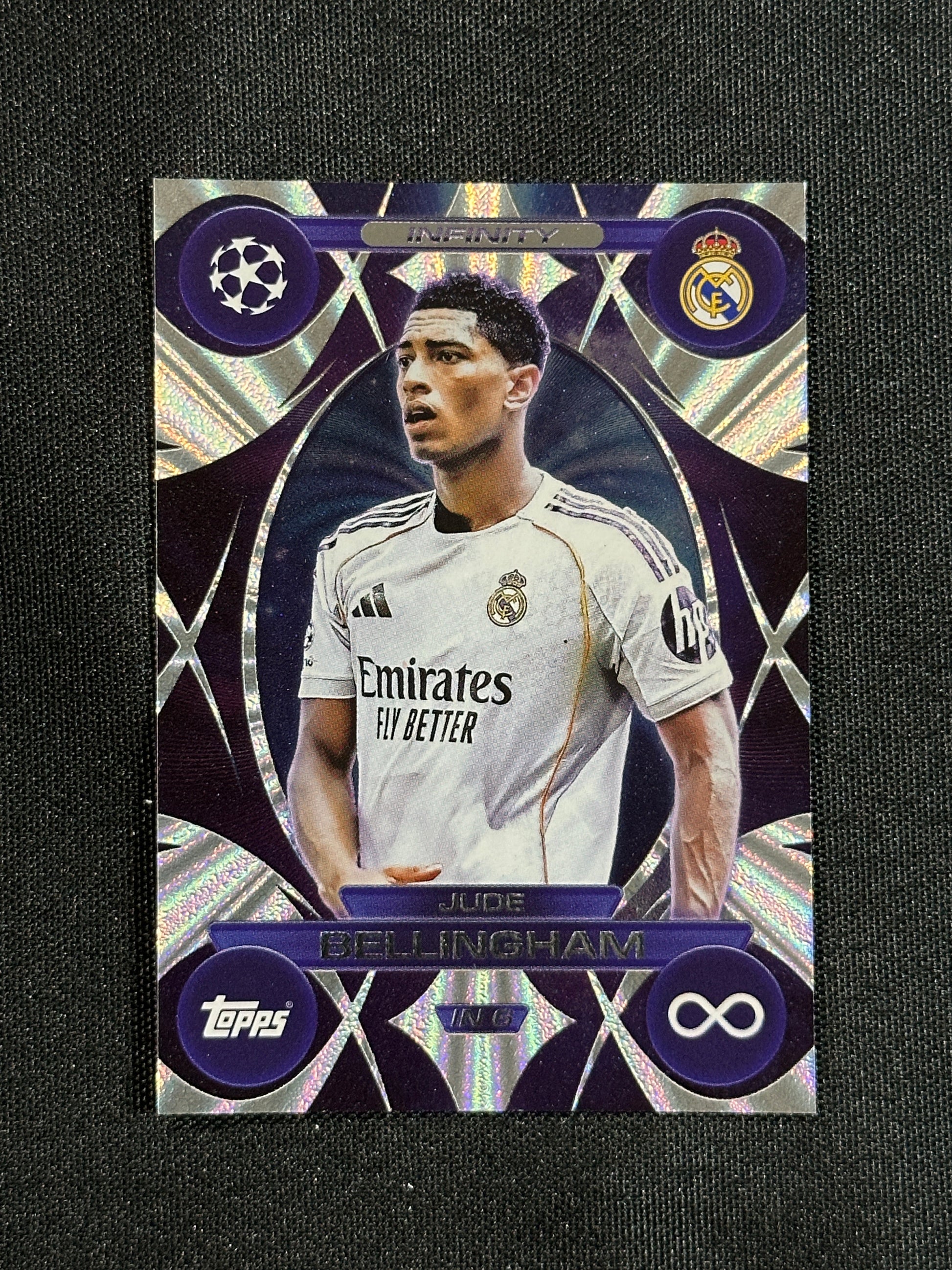 IN 6 Jude Bellingham Real Madrid Infinity - Topps Match Attax 2025/26