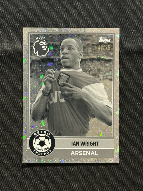 Ian Wright Numbered Parallel 42/75 - Topps Premier League 2026