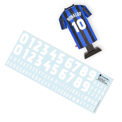 Inter Milan retro shirt decal sheet