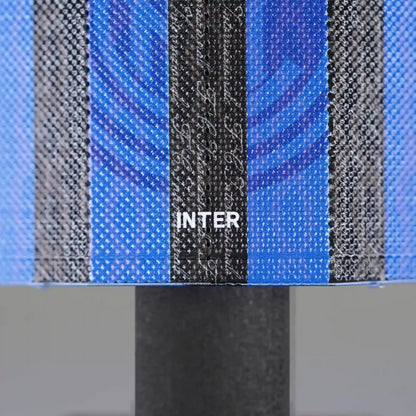 Inter Milan retro shirt base close up 