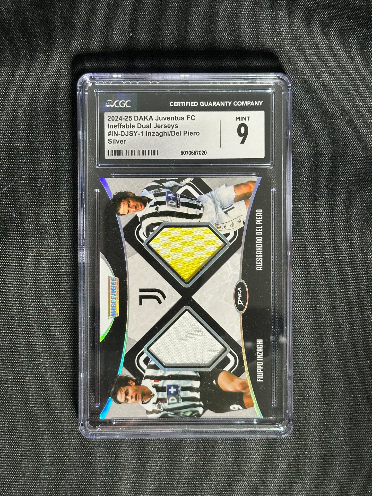 Filipo Inzaghi & Alessandro Del Piero Patch 9/25 - DAKA Juventus 2024/25