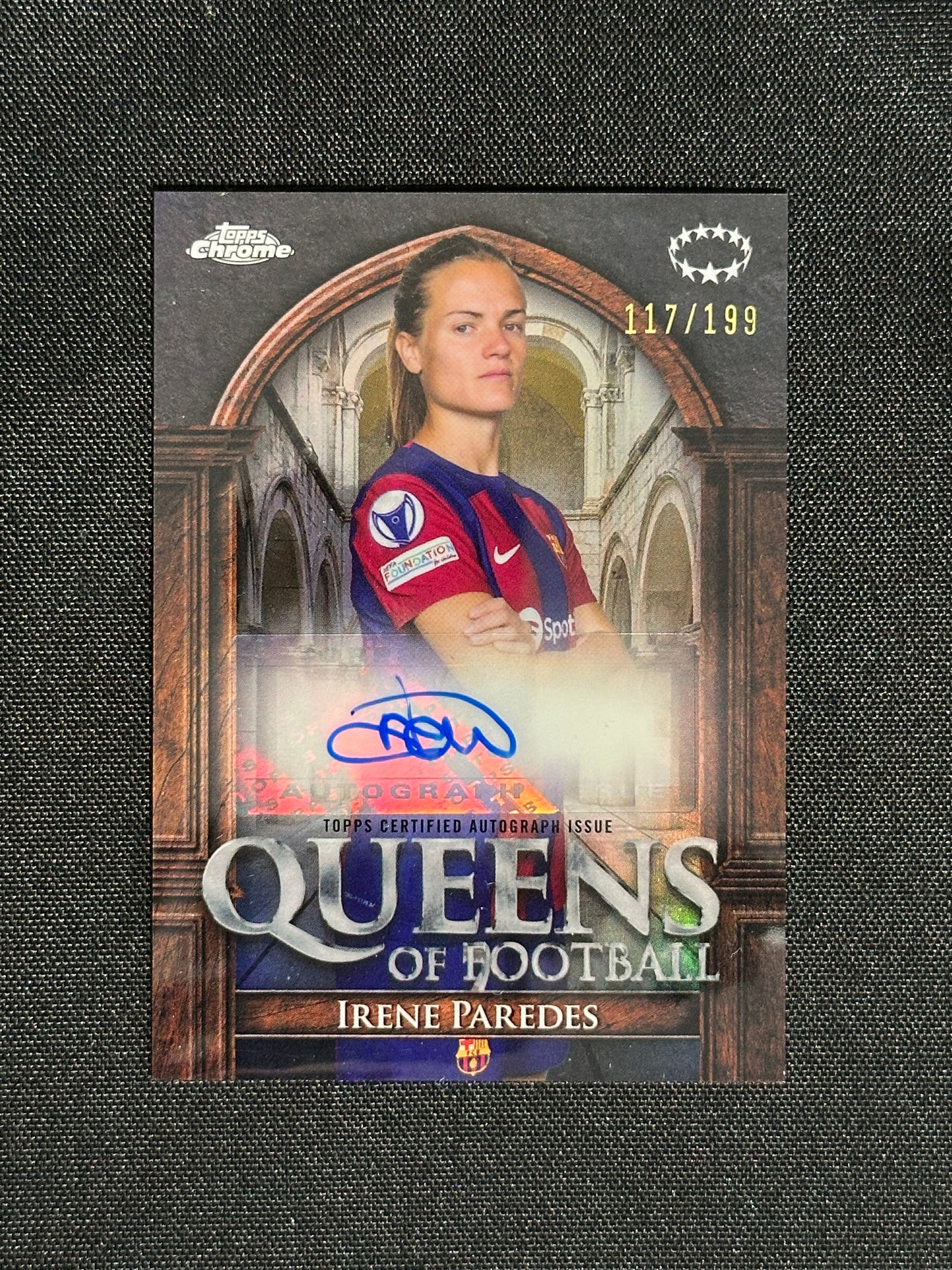 Irene Paredes Autograph 117/199 - Topps Women's Chrome 2023/24