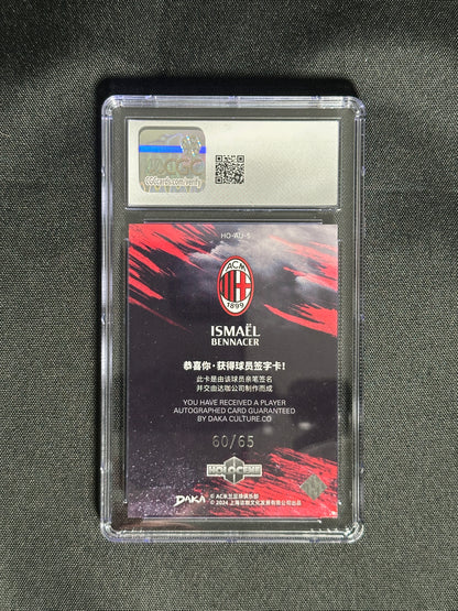 Ismael Bennacer Autograph 60/65 - DAKA AC Milan 2023/24