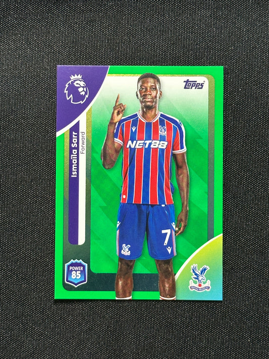 Ismaila Sarr Green Parallel Base - Topps Premier League 2026