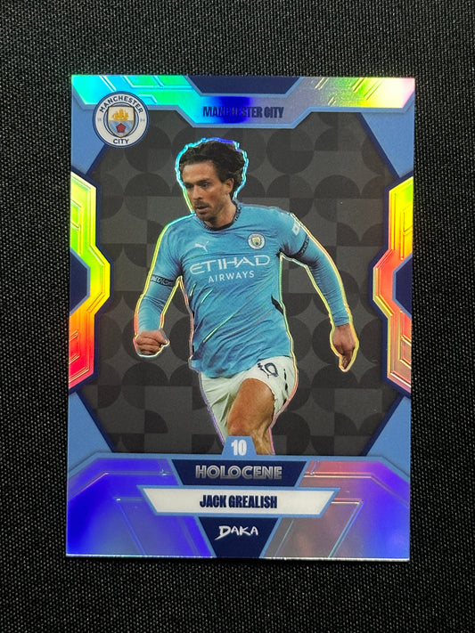 Jack Grealish Numbered Parallel 133/199 - Daka Manchester City One & Two 2024/25
