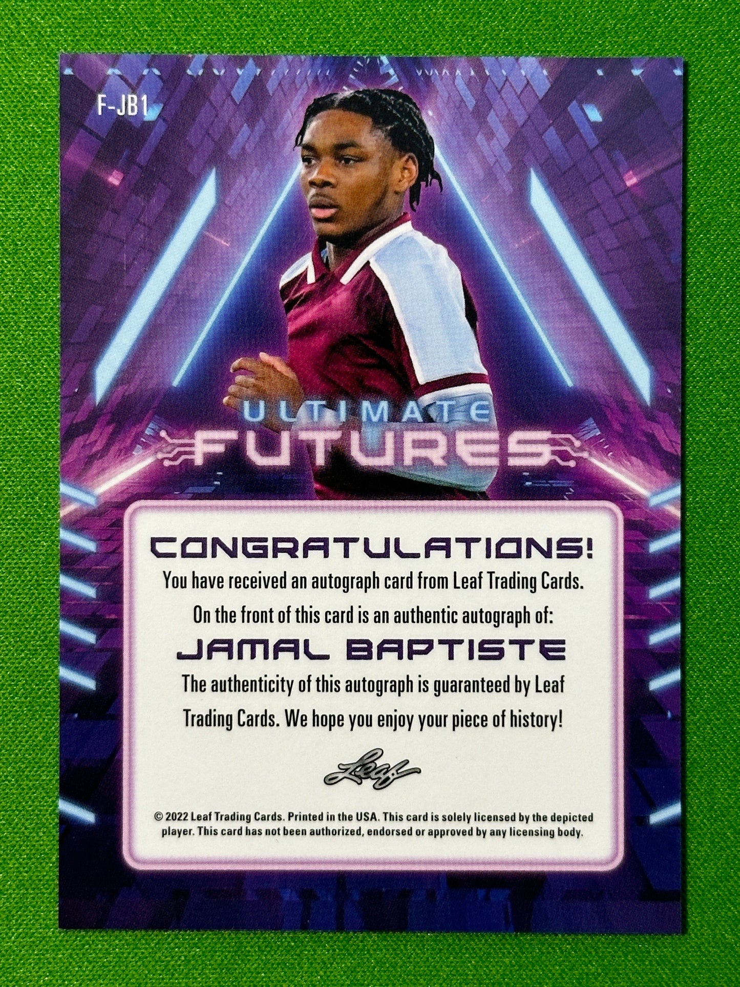 Jamal-Baptiste-Autograph-04-12-Leaf-Ultimate-Soccer-20223