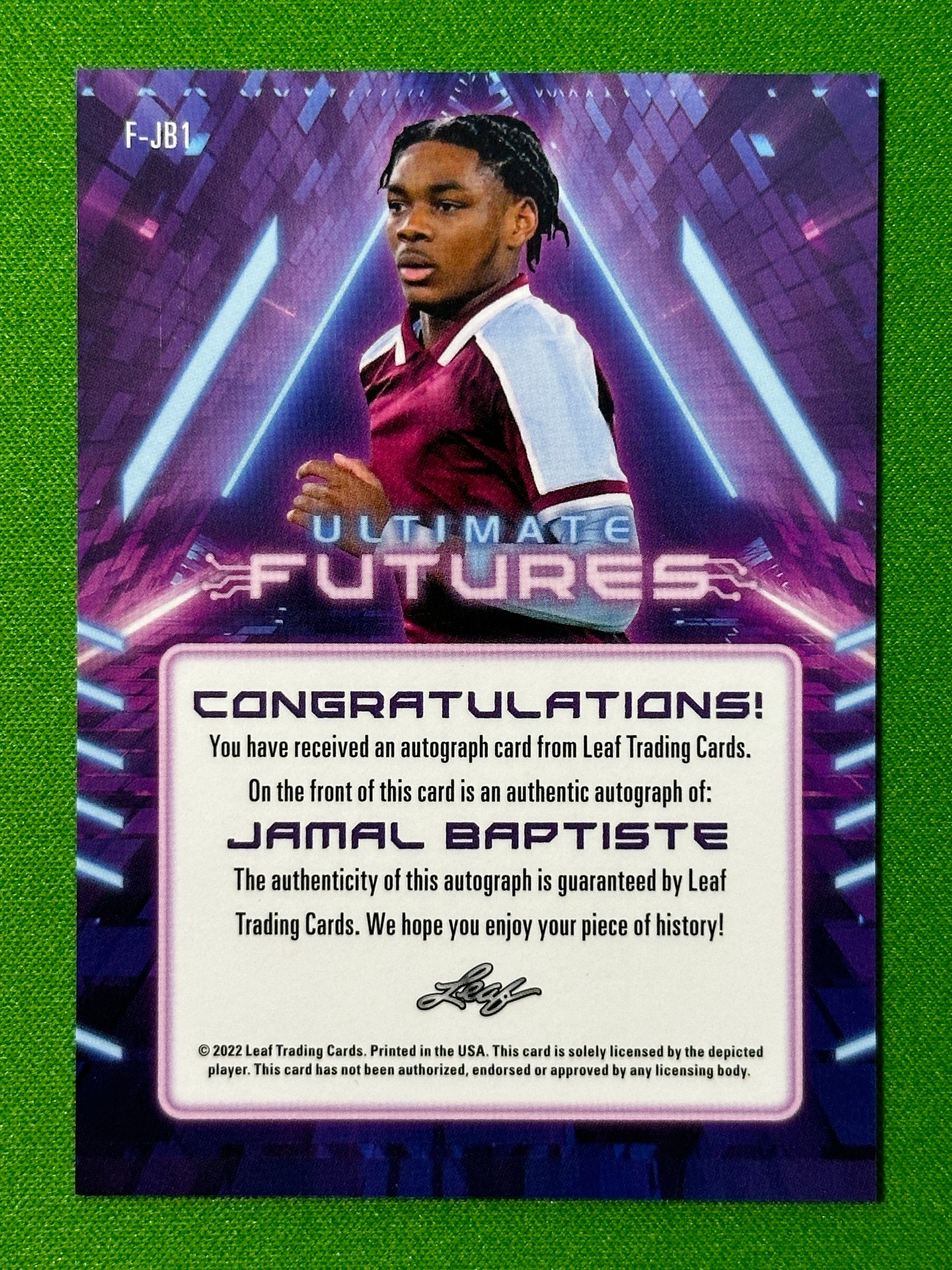 Jamal-Baptiste-Autograph-04-12-Leaf-Ultimate-Soccer-20223