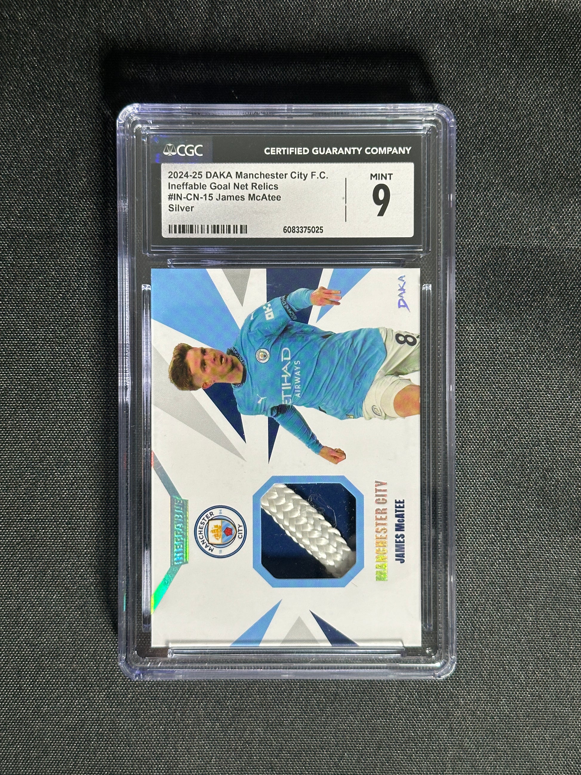 James McAtee Goal Net Patch 5/10 - DAKA Manchester City 2024/25