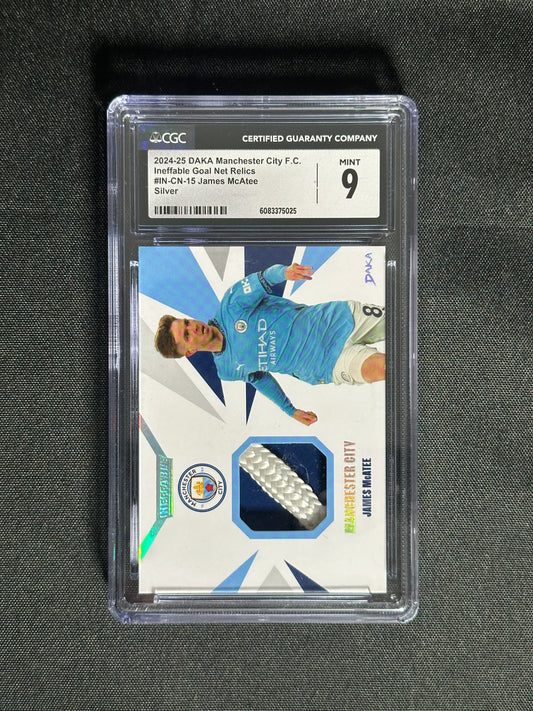 James McAtee Goal Net Patch 5/10 - DAKA Manchester City 2024/25