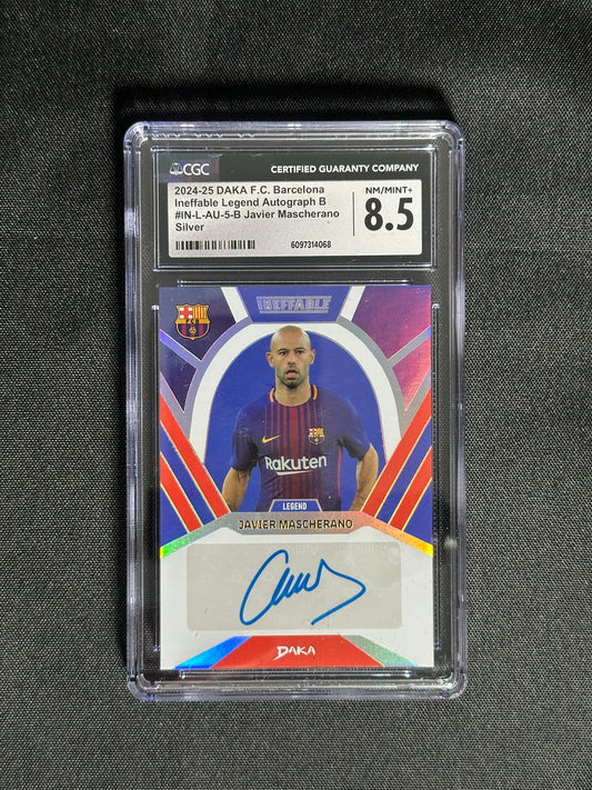 Javier Mascherano Autograph 43/45 - DAKA Barcelona 2024/25