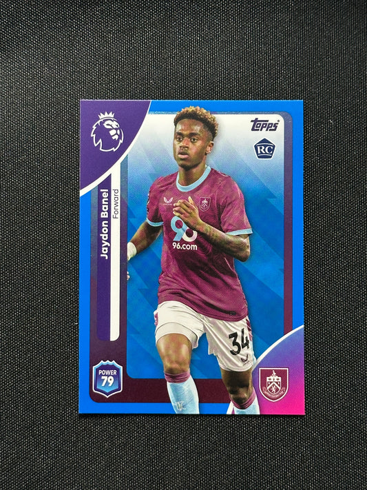 Jaydan Banel Blue Parallel Base - Topps Premier League 2026