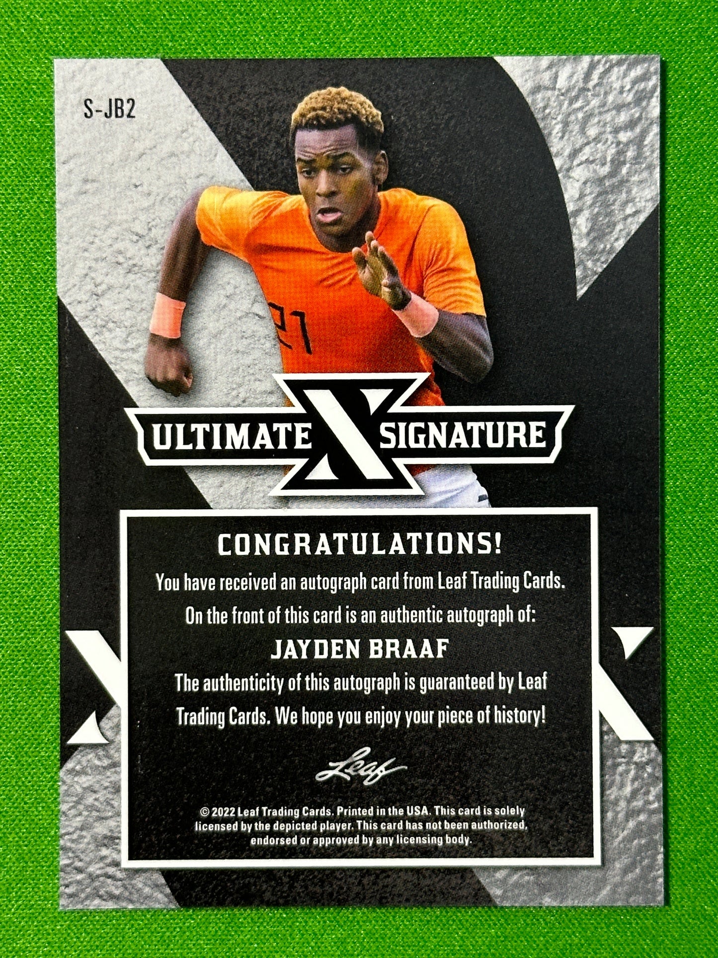 Jayden-Braaf-Autograph-4-9-Leaf-Ultimate-Soccer-20223
