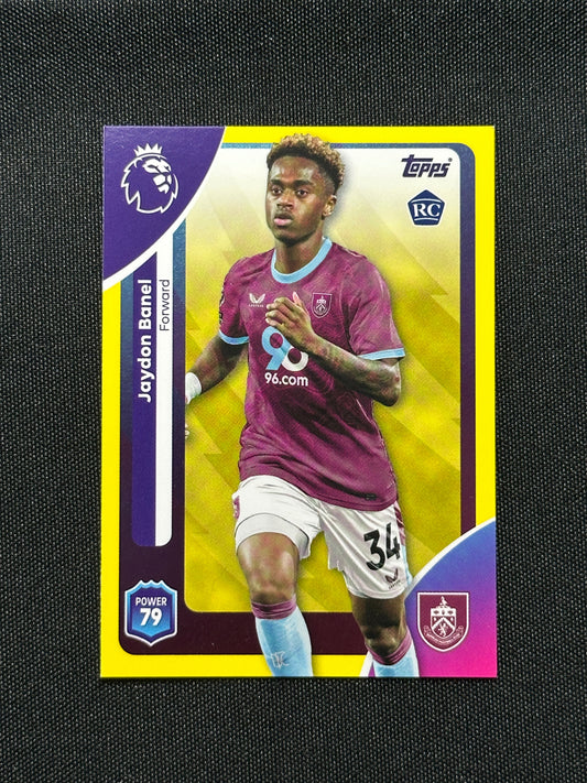 Jaydon Banel Yellow Parallel Base - Topps Premier League 2026