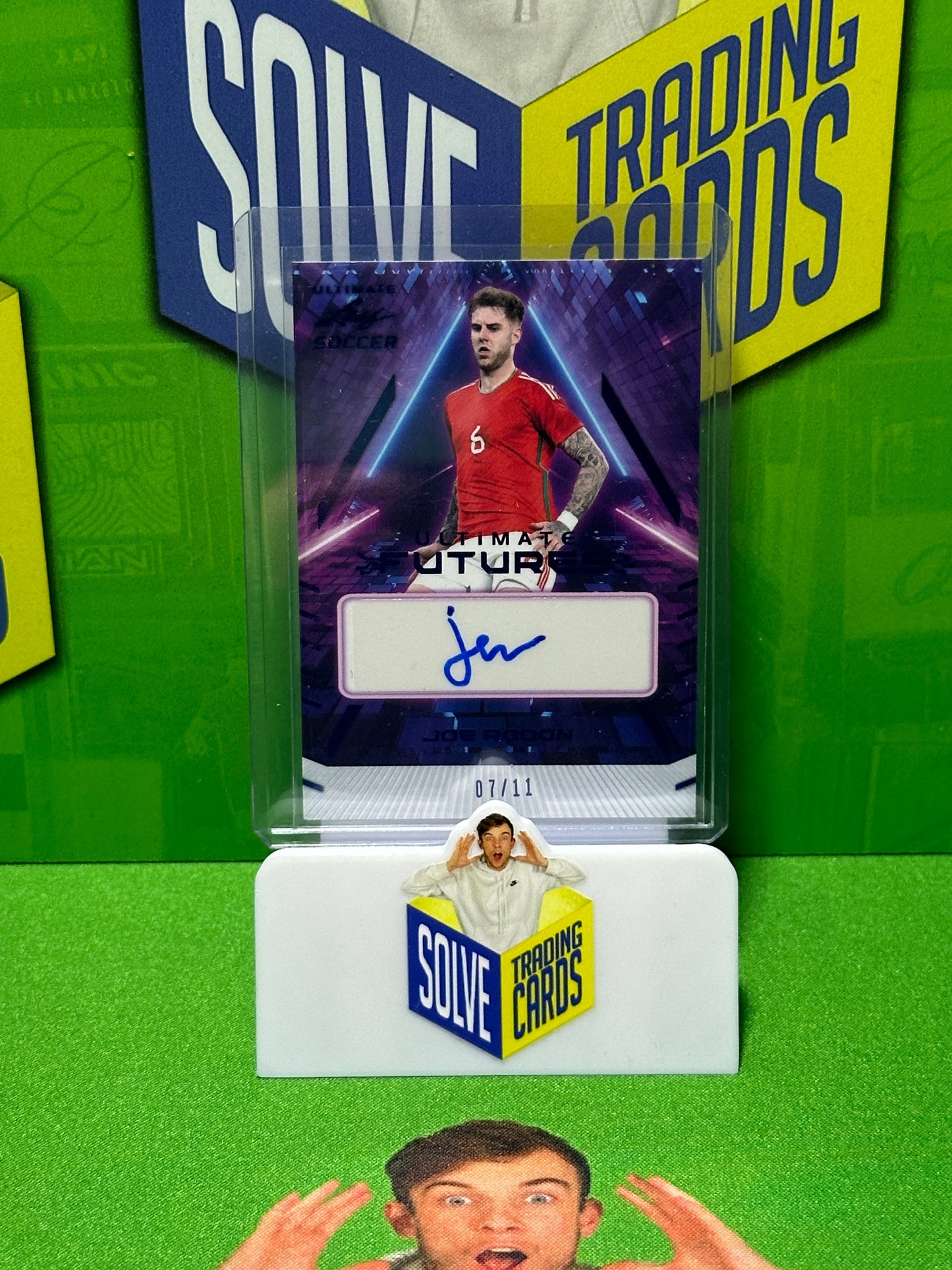 Joe-Rodon-Autograph-07-11-Leaf-Ultimate-Soccer-2022