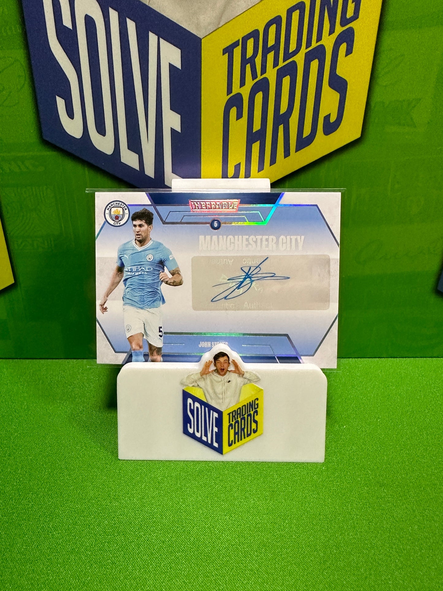 John Stones Autograph 12/35 - DAKA Manchester City Ineffable 2023/24