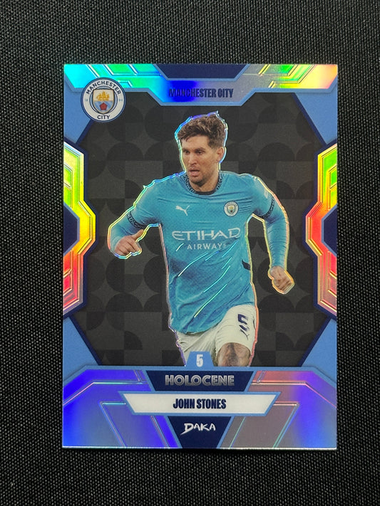 John Stones Numbered Parallel 060/199 - Daka Manchester City One & Two 2024/25