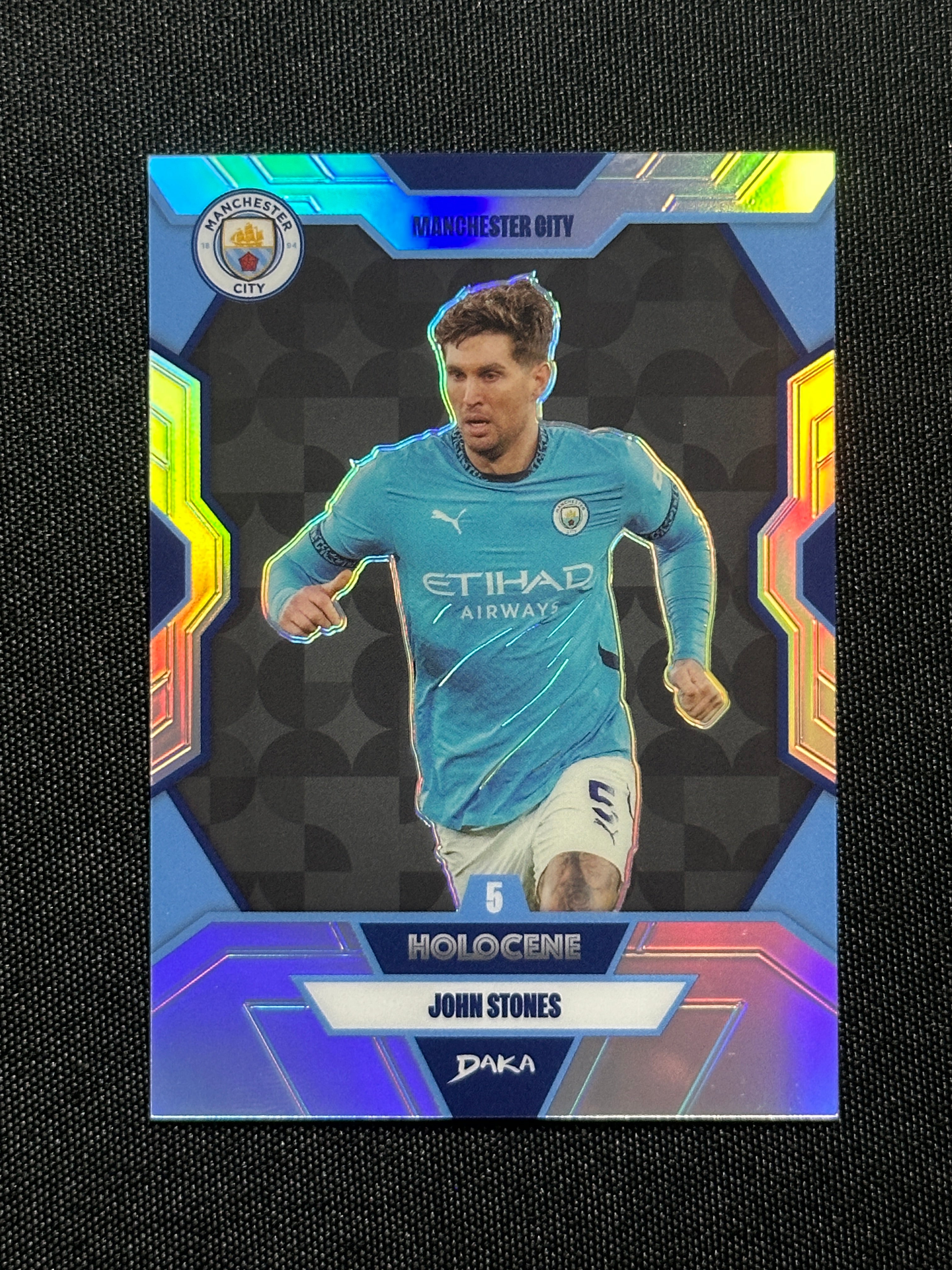 John Stones Numbered Parallel 069/199 - Daka Manchester City One & Two ...