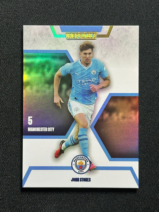 John Stones Numbered Parallel 17/25 - Daka Manchester City Ineffable 2023/24