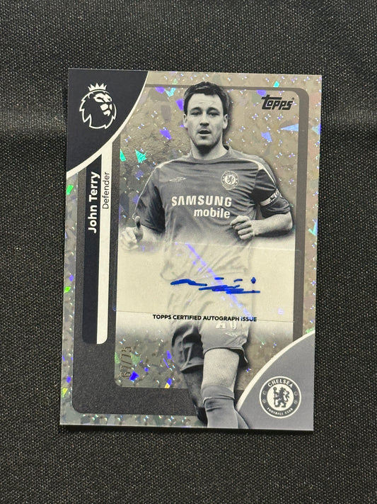 John Terry Autograph 67/75 - Topps Premier League 2026