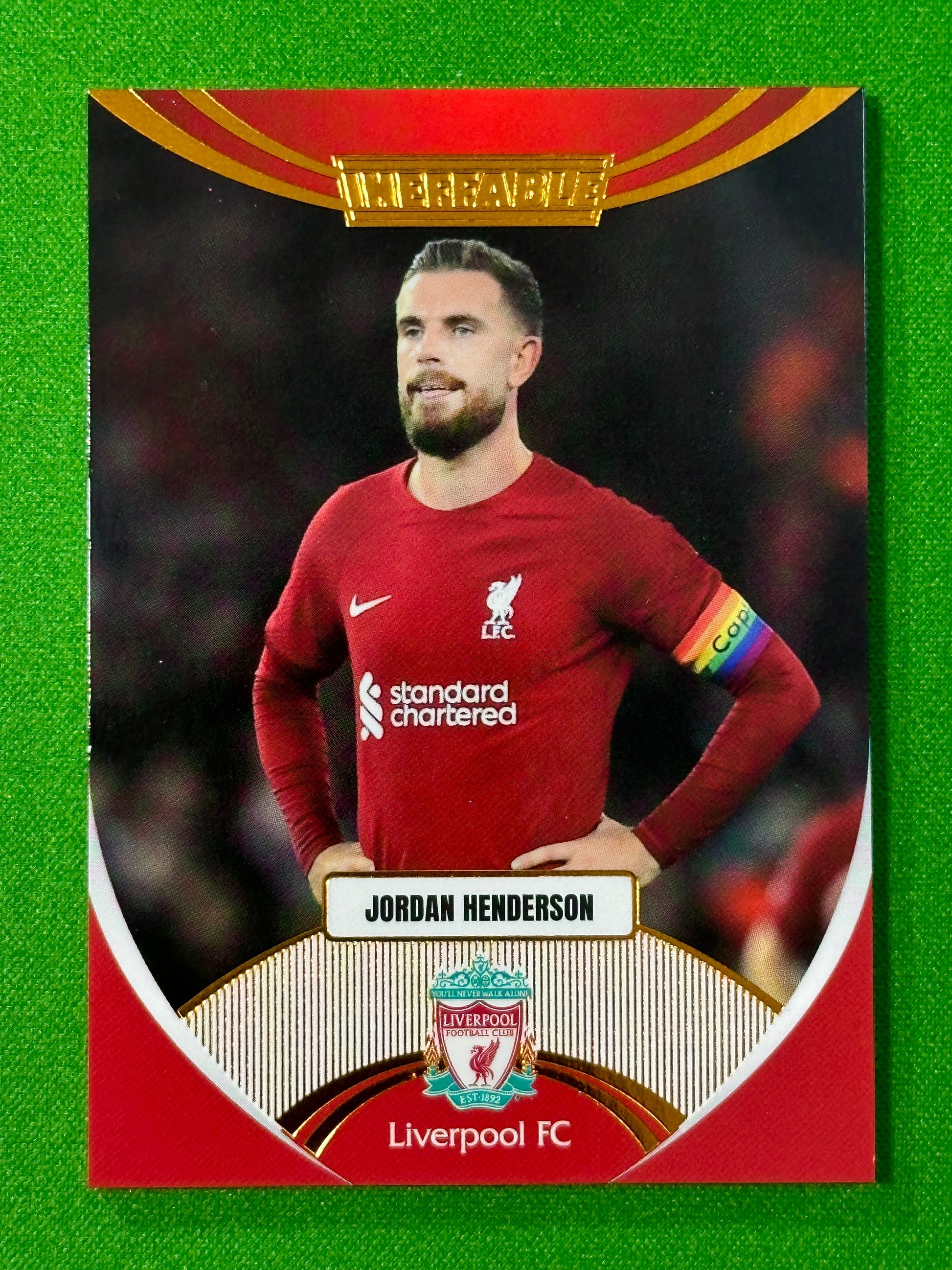 Jordan Henderson 01/50 - DAKA Liverpool Ineffable 2022/23 Front