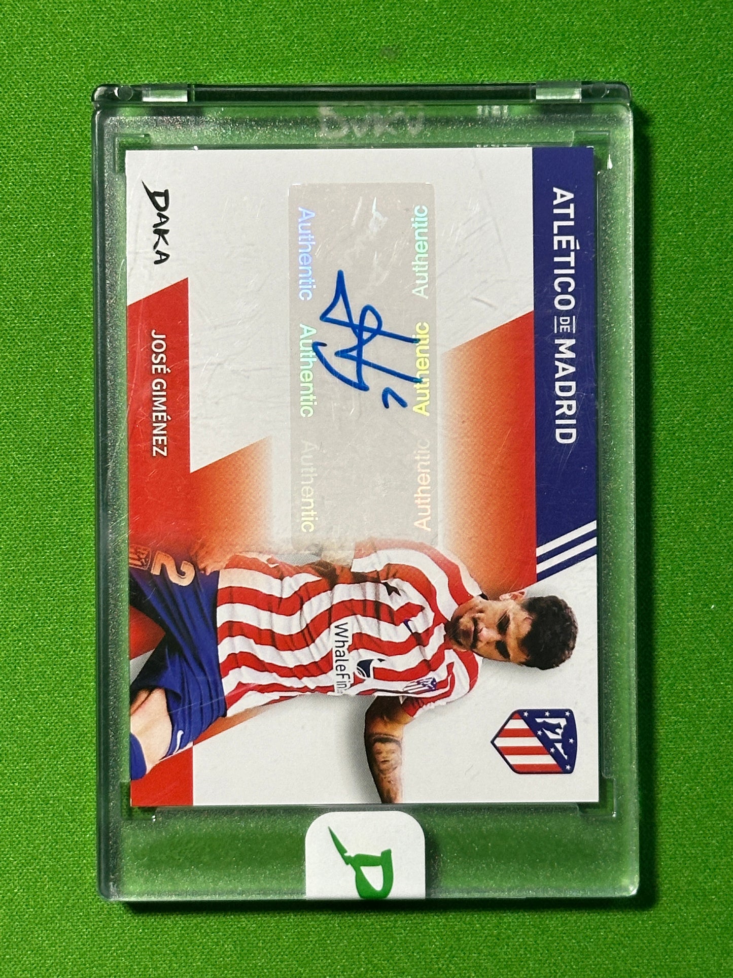 Jose Gimenez Autograph 18/55 - DAKA Athletico Madrid 2023