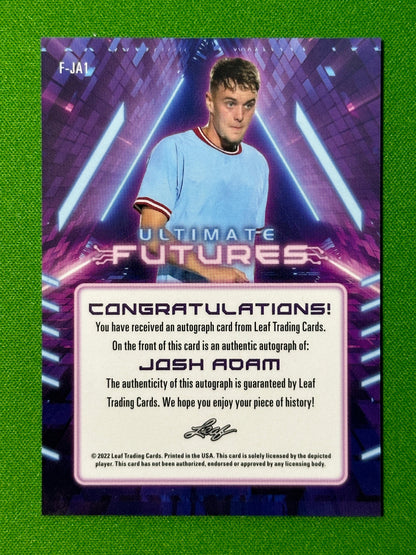 Josh-Adam-Autograph-13-18-Leaf-Ultimate-Soccer-20223
