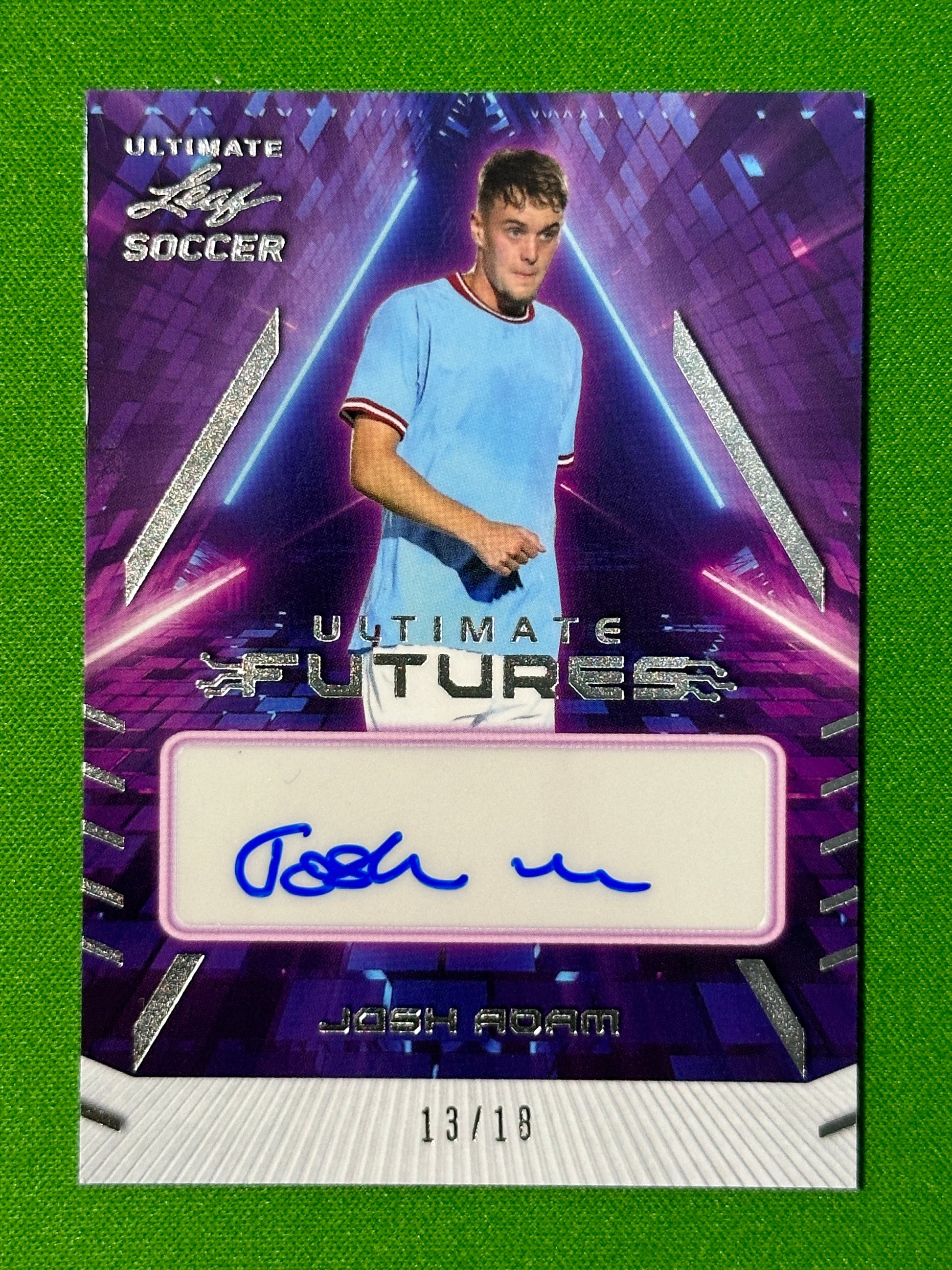 Josh-Adam-Autograph-13-18-Leaf-Ultimate-Soccer-20222