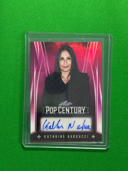 Katherine Narducci Autograph 15/15 - Leaf Pop Century 2025