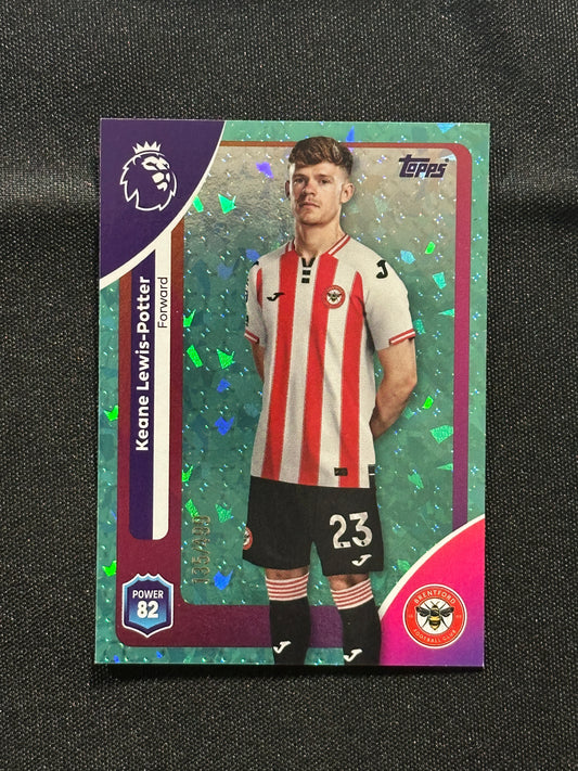 Keane Lewis-Potter Numbered Parallel 135/499 - Topps Premier League 2026