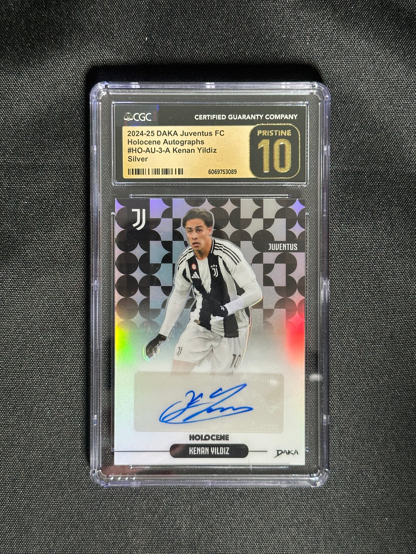 Kenan Yildiz Autograph 10/25 - DAKA Juventus 2024/25