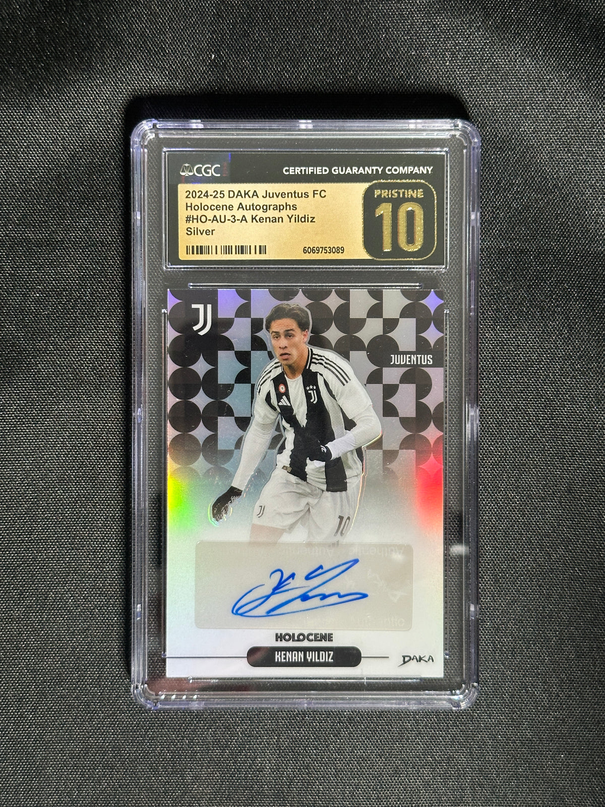 Kenan Yildiz Autograph 10/25 - DAKA Juventus 2024/25