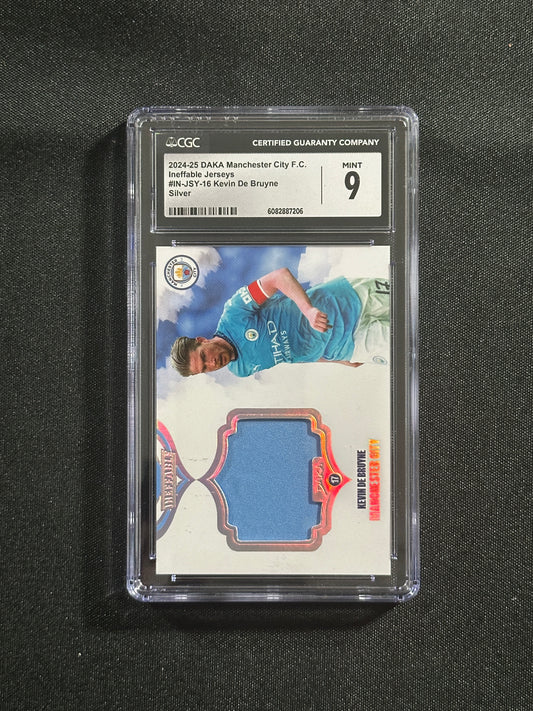 Kevin De Bruyne Patch 57/75 CGC9 - DAKA Manchester City 2024/25