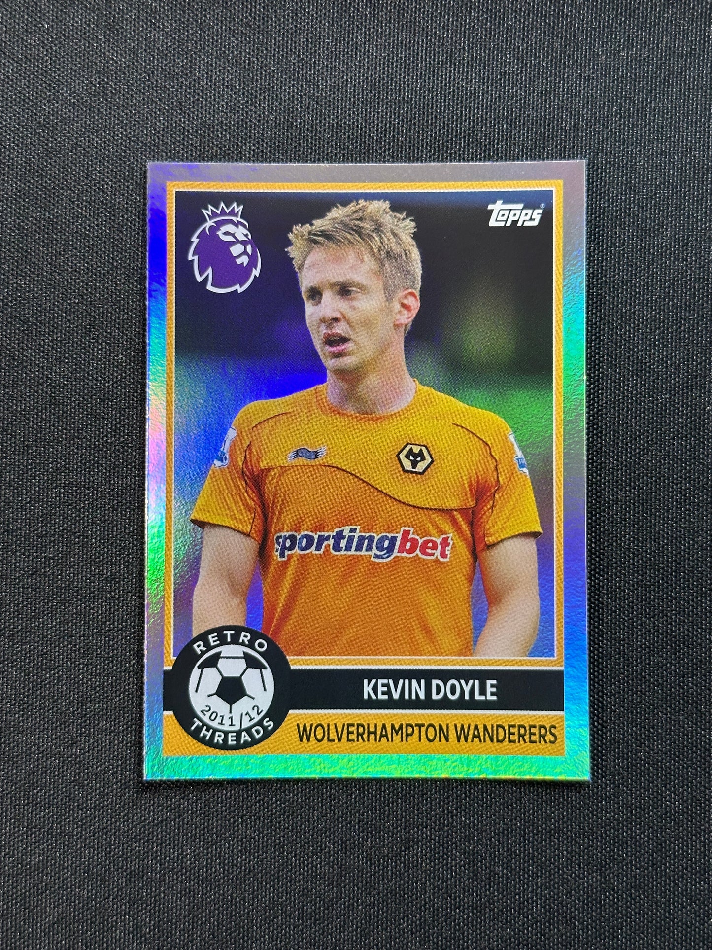 Kevin Doyle Wolves Retro Threads - Topps Premier League 2026