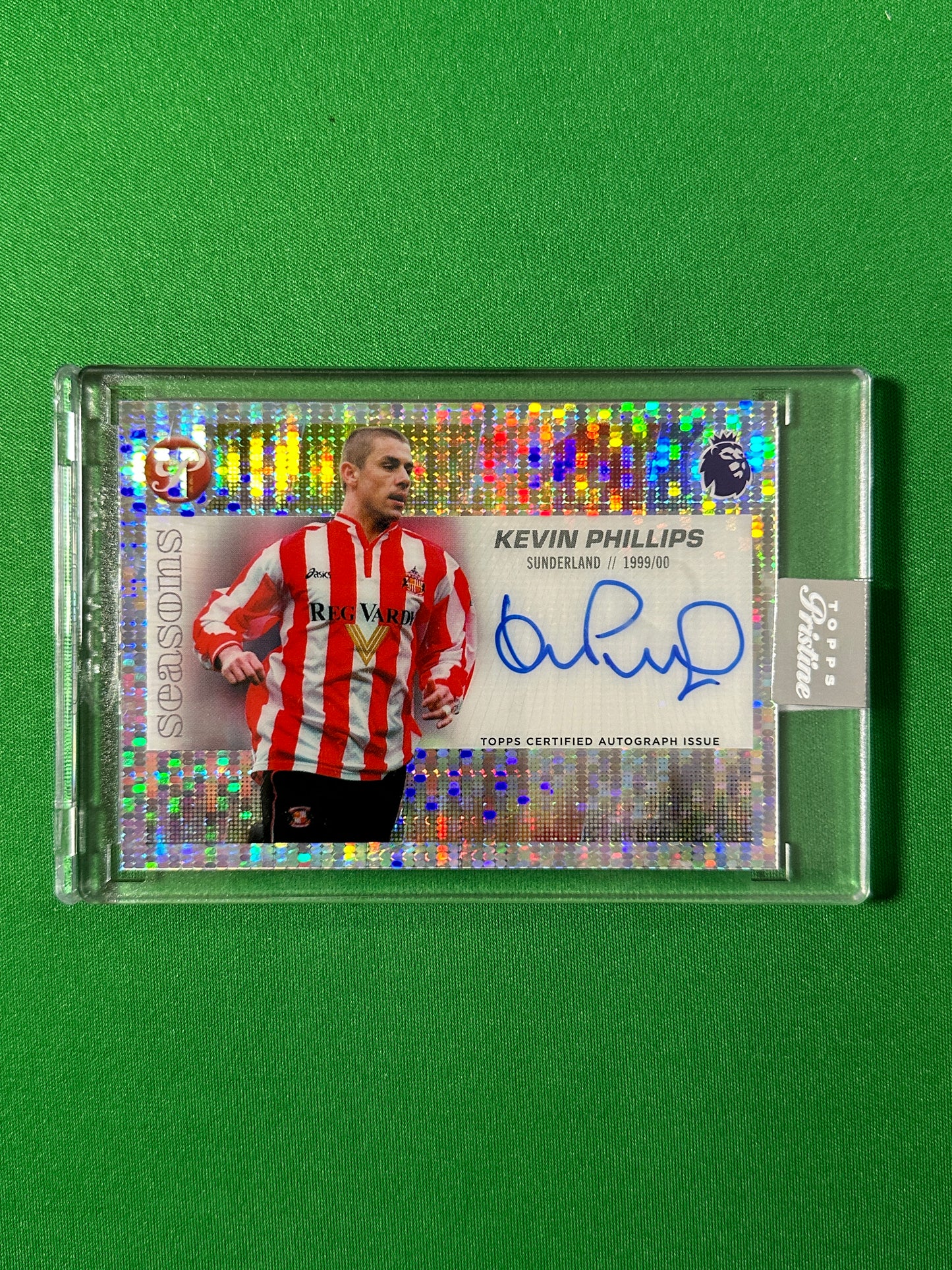 Kevin Phillips Autograph Sunderland Topps PL Pristine 2025/26 football card