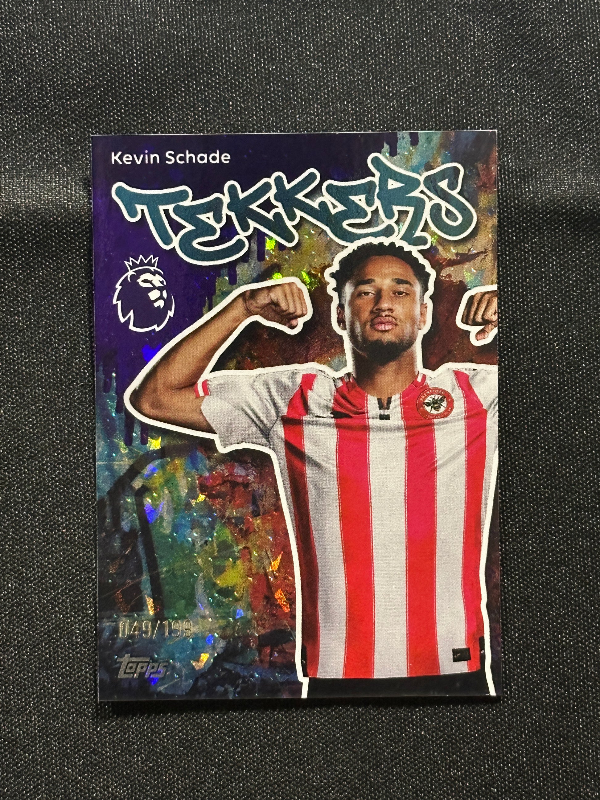 Kevin Schade Numbered Parallel 049/199 - Topps Premier League 2026