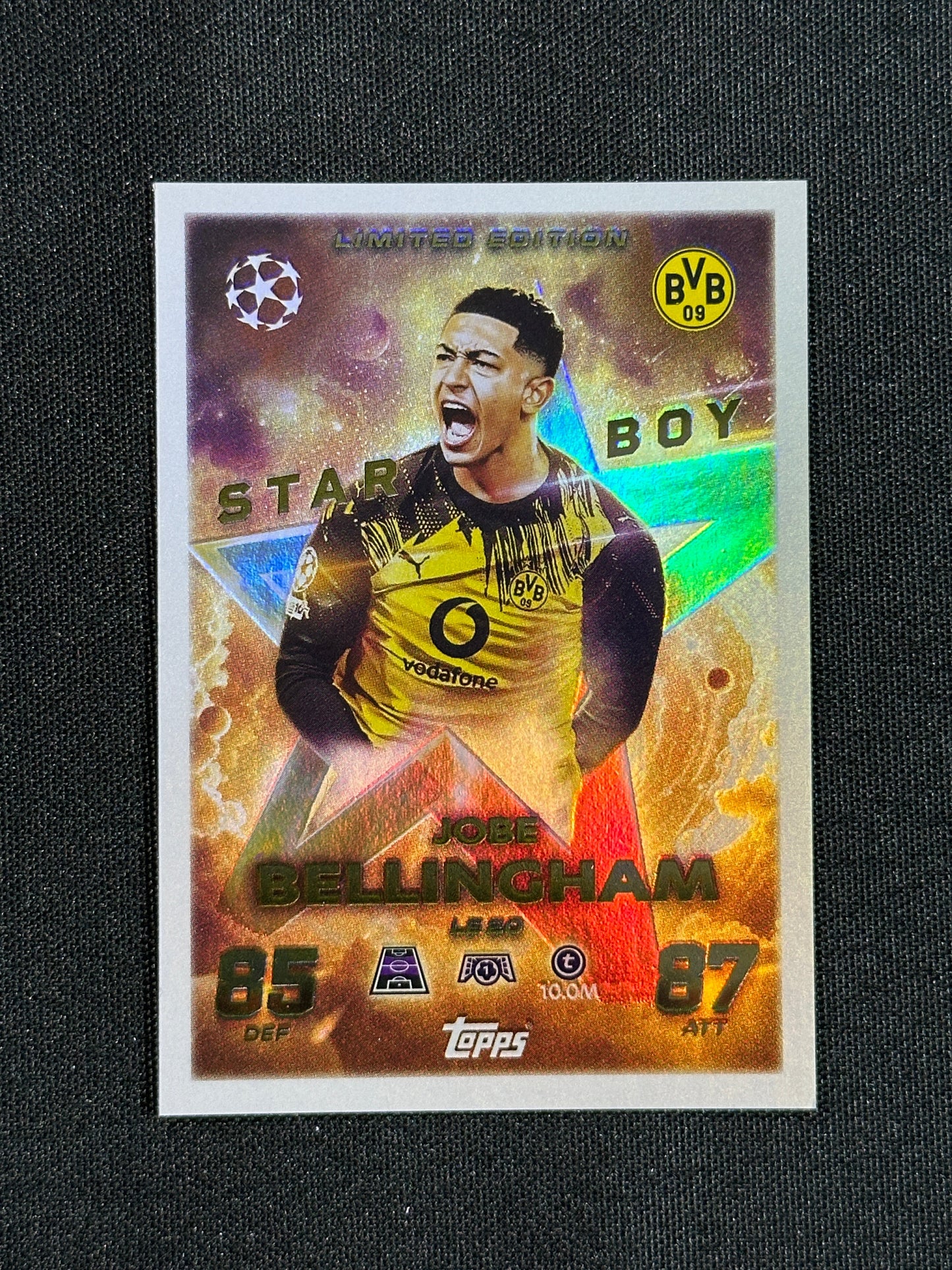LE 20 Jobe Bellingham Borussia Dortmund Limited Edition - Topps Match Attax 2025/26