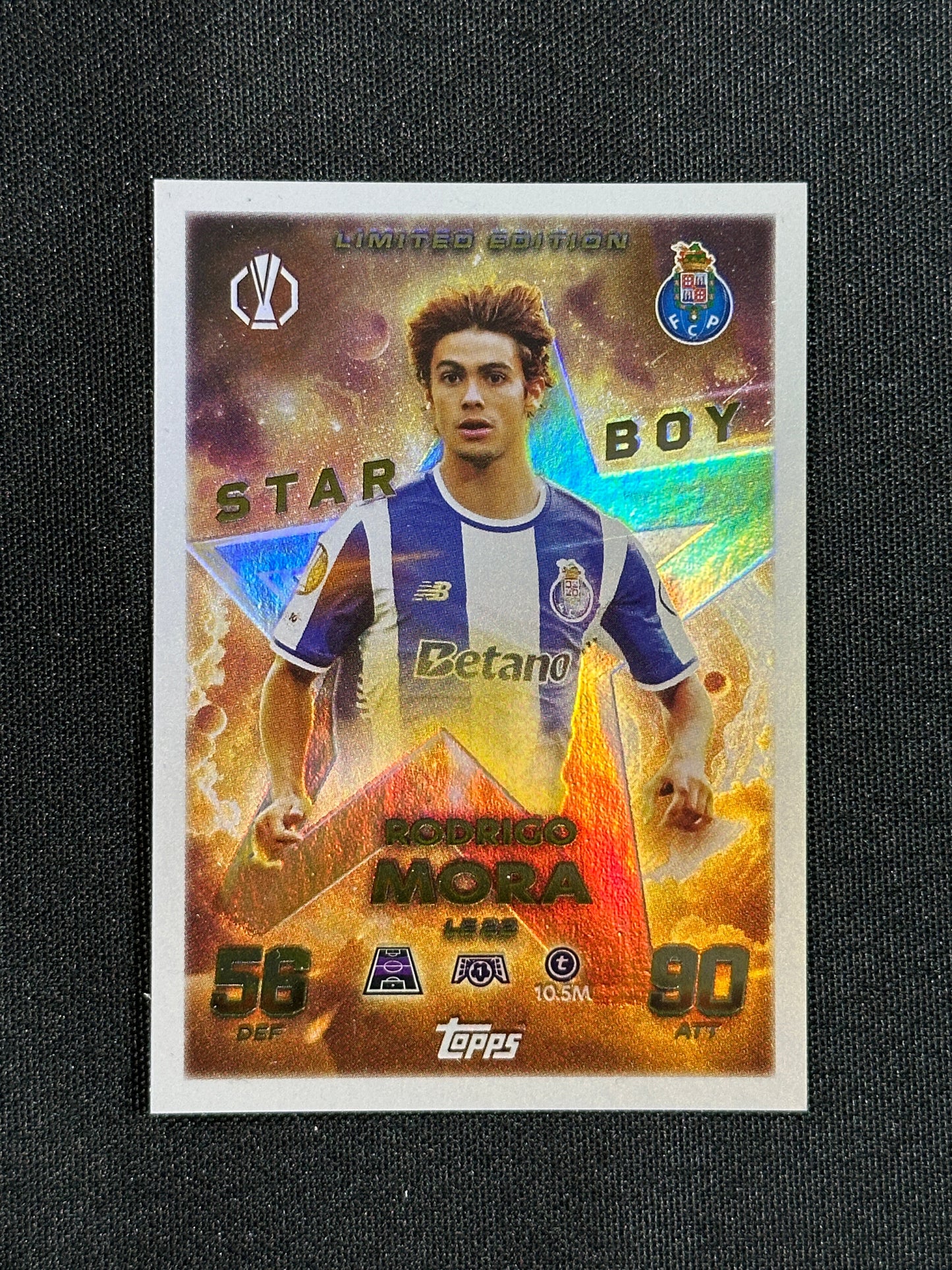 LE 22 Rodrigo Mora FC Porto Limited Edition - Topps Match Attax 2025/26