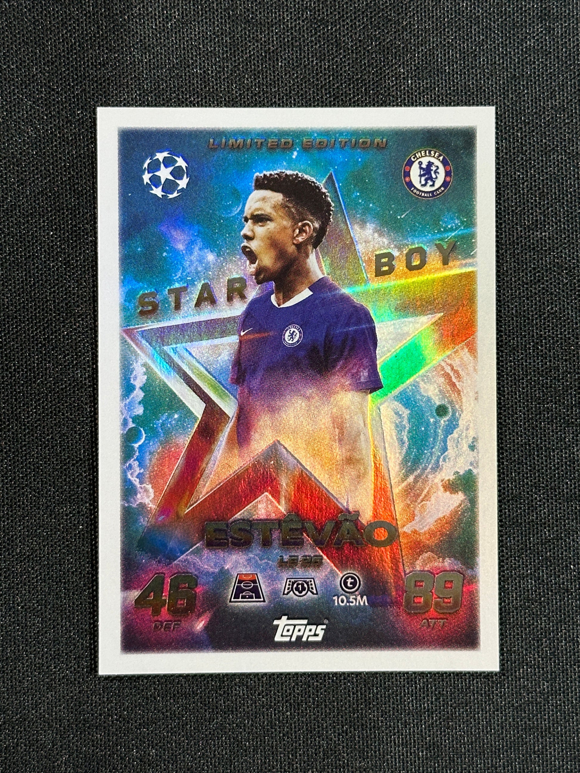 LE 25 Estêvão Chelsea Limited Edition - Topps Match Attax 2025/26