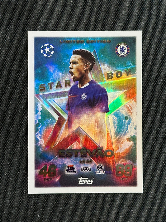 LE 25 Estêvão Chelsea Limited Edition - Topps Match Attax 2025/26