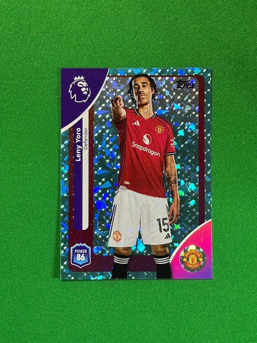 Leny Yoro Numbered Parallel 218/499 - Topps Premier League 2026