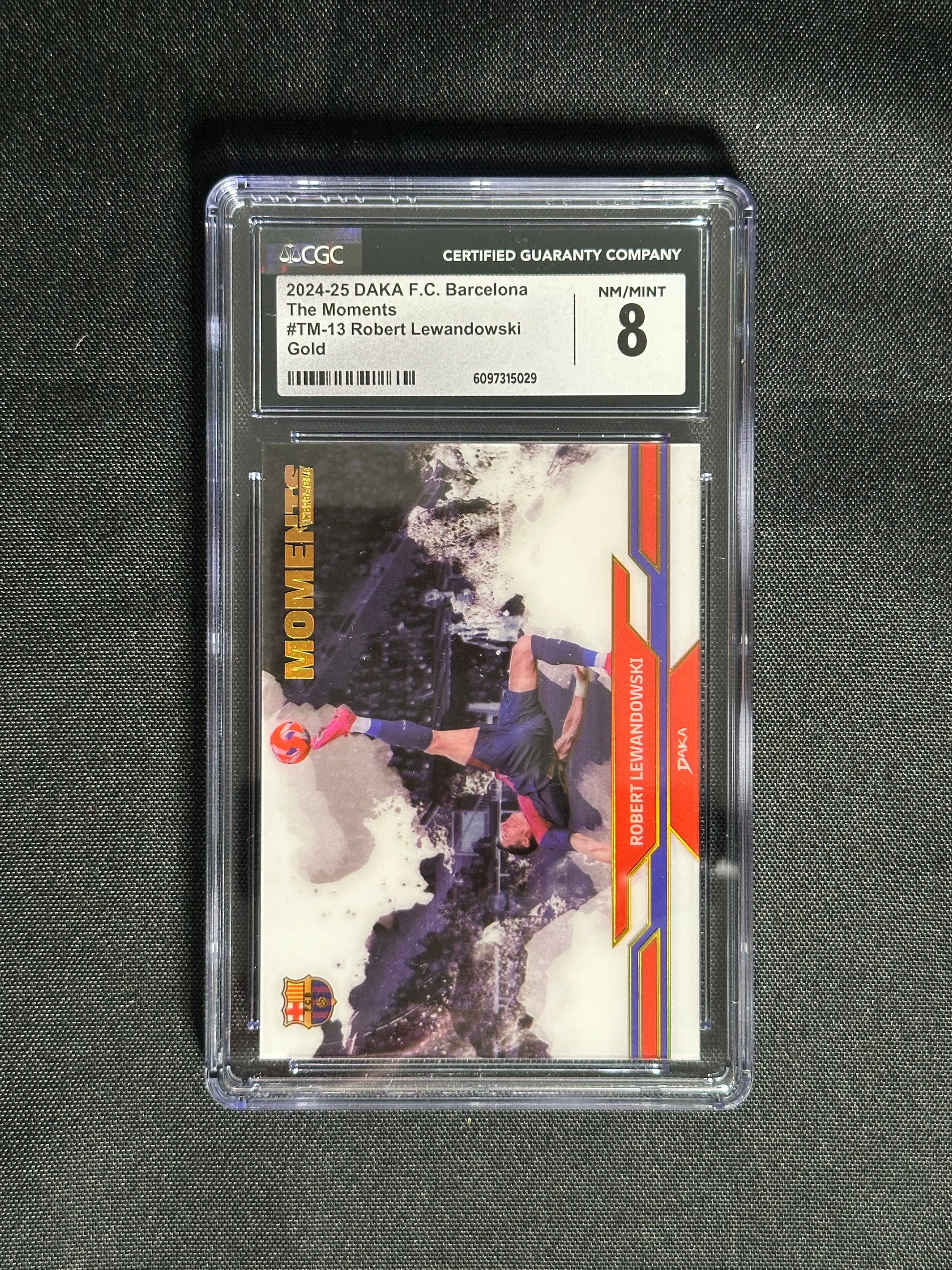 Robert Lewandowski Moments Numbered Parallel 3/10 - DAKA Barcelona 2024/25