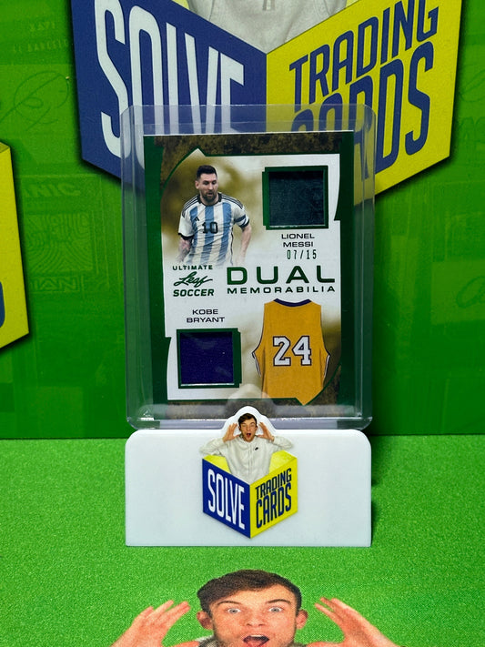 Lionel-Messi-Kobe-Bryant-Game-Used-Dual-Memorabilia-07-15-Leaf-Ultimate-Soccer-2022