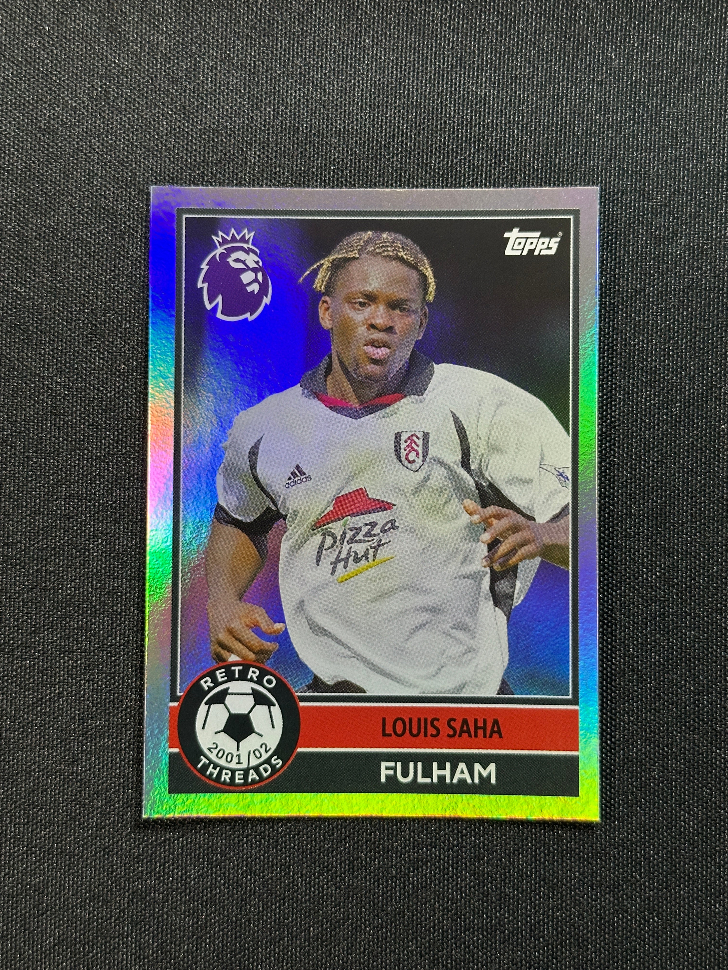 Louis Saha Fulham Retro Threads - Topps Premier League 2026 – LukeSolve.com