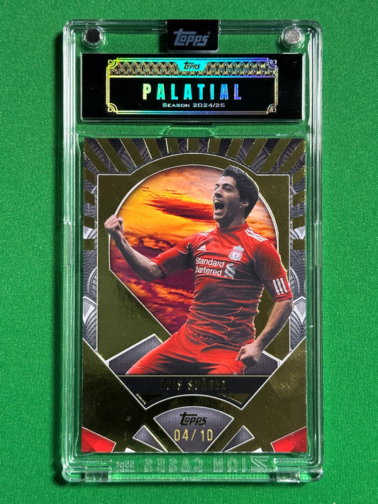 Luis Suarez 04/10 - Topps Liverpool Palatial 2024/25 Front
