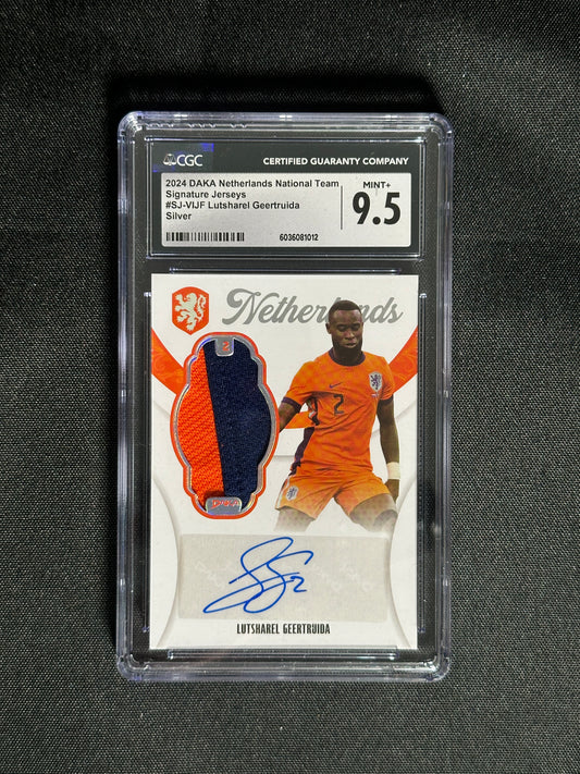 Lutsharel Geertruida Autograph Patch 15/40 - DAKA Netherlands 2024