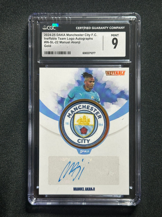 Manuel Akanji Autograph 02/10 - Daka Manchester City One & Two 2024/25
