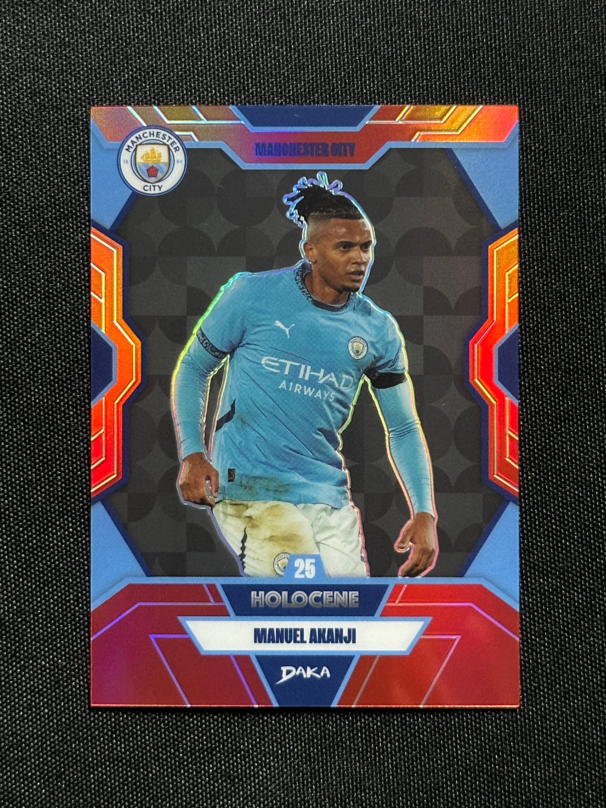 Manuel Akanji Numbered Parallel 01/35 - Daka Manchester City One & Two 2024/25